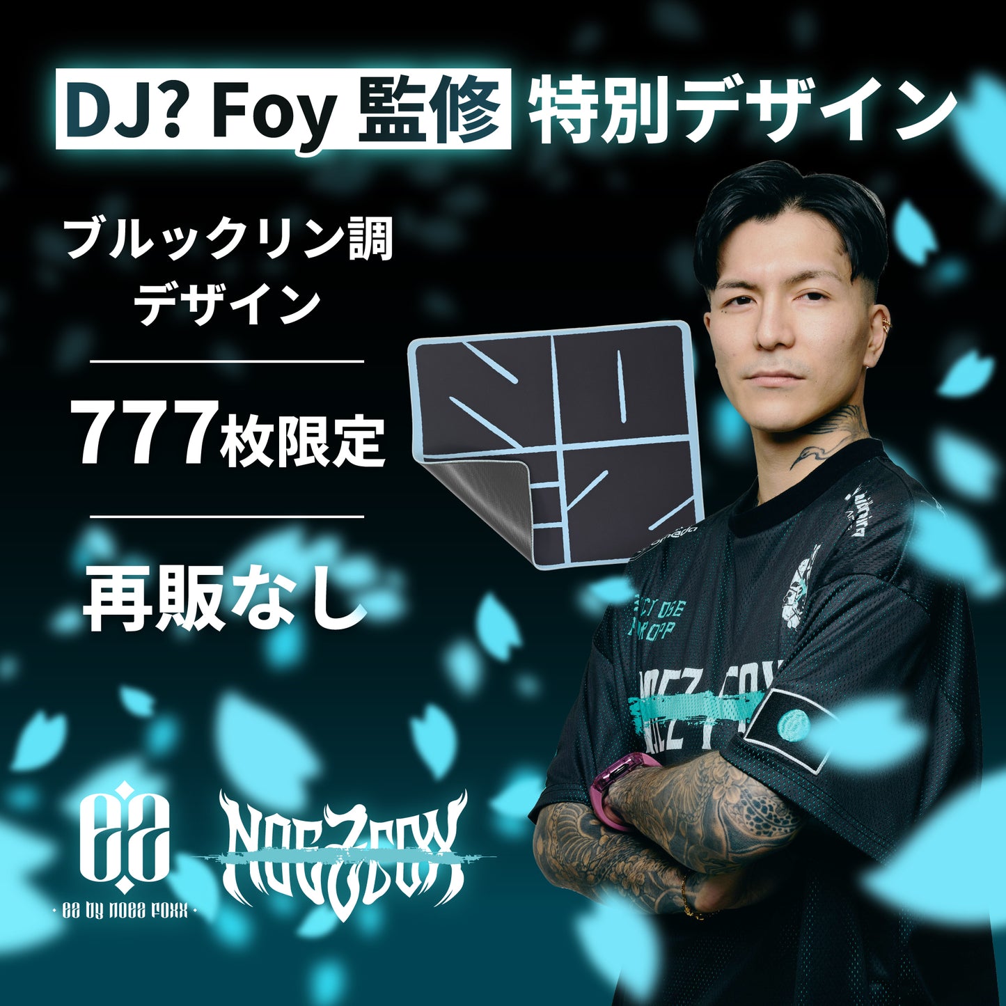 EZ × NOEZ FOXX Limited Mouse Pad 777 Edition